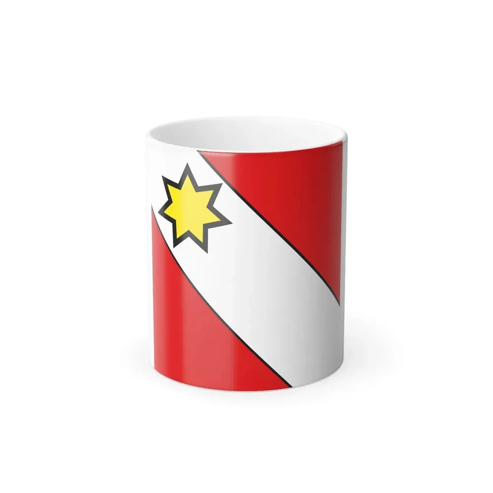 Flag of Thun Switzerland - Color Changing Coffee Mug 11oz - Go Mug Yourself