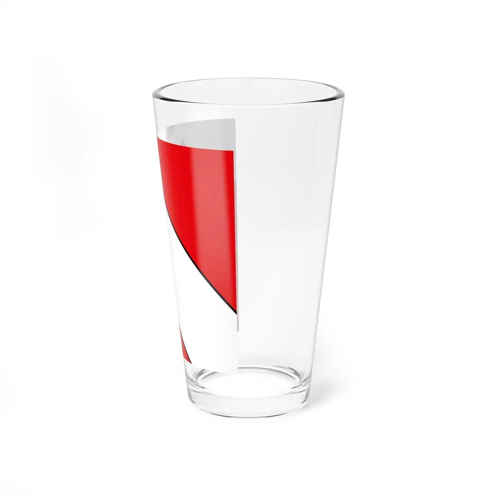Flag of Thun Switzerland - Pint Glass 16oz - Go Mug Yourself