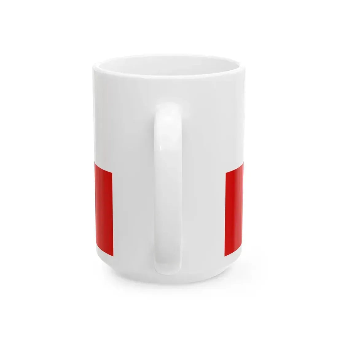 Flag of Thuringia state (Germany) White Coffee Mug - Go Mug Yourself