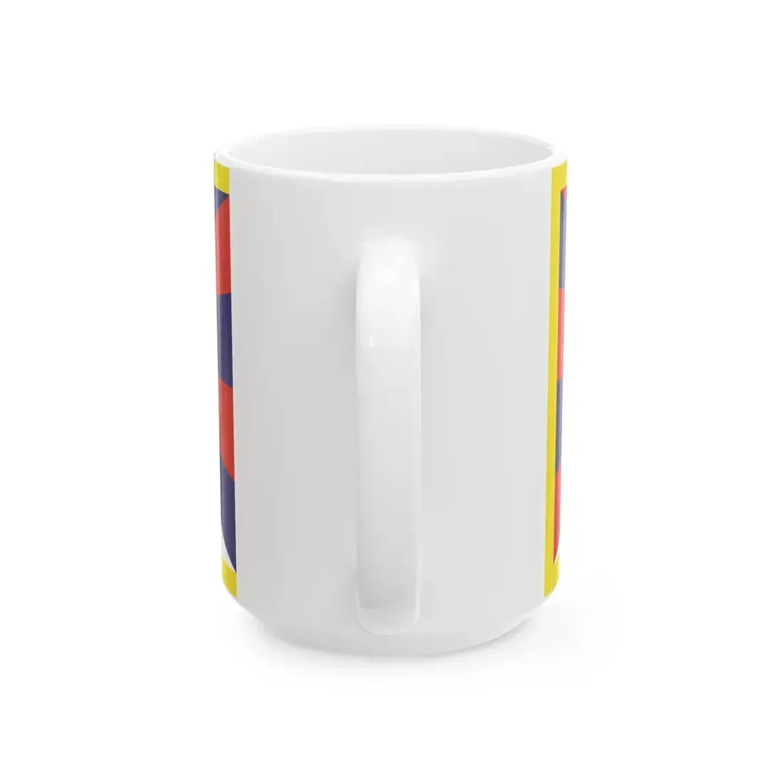 Flag of Tibet (China) White Coffee Mug - Go Mug Yourself