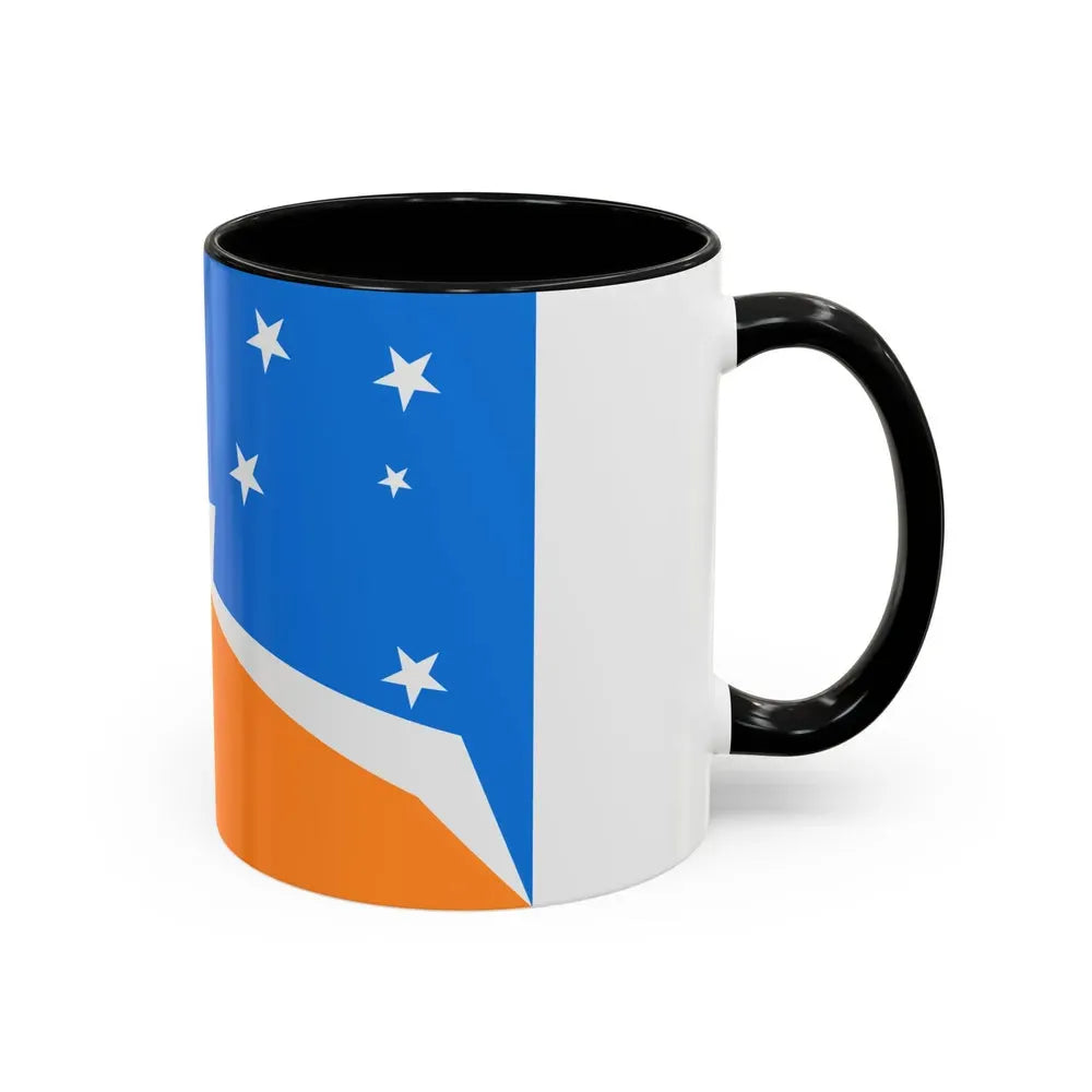 Flag of Tierra del Fuego Province Argentina - Accent Coffee Mug - Go Mug Yourself