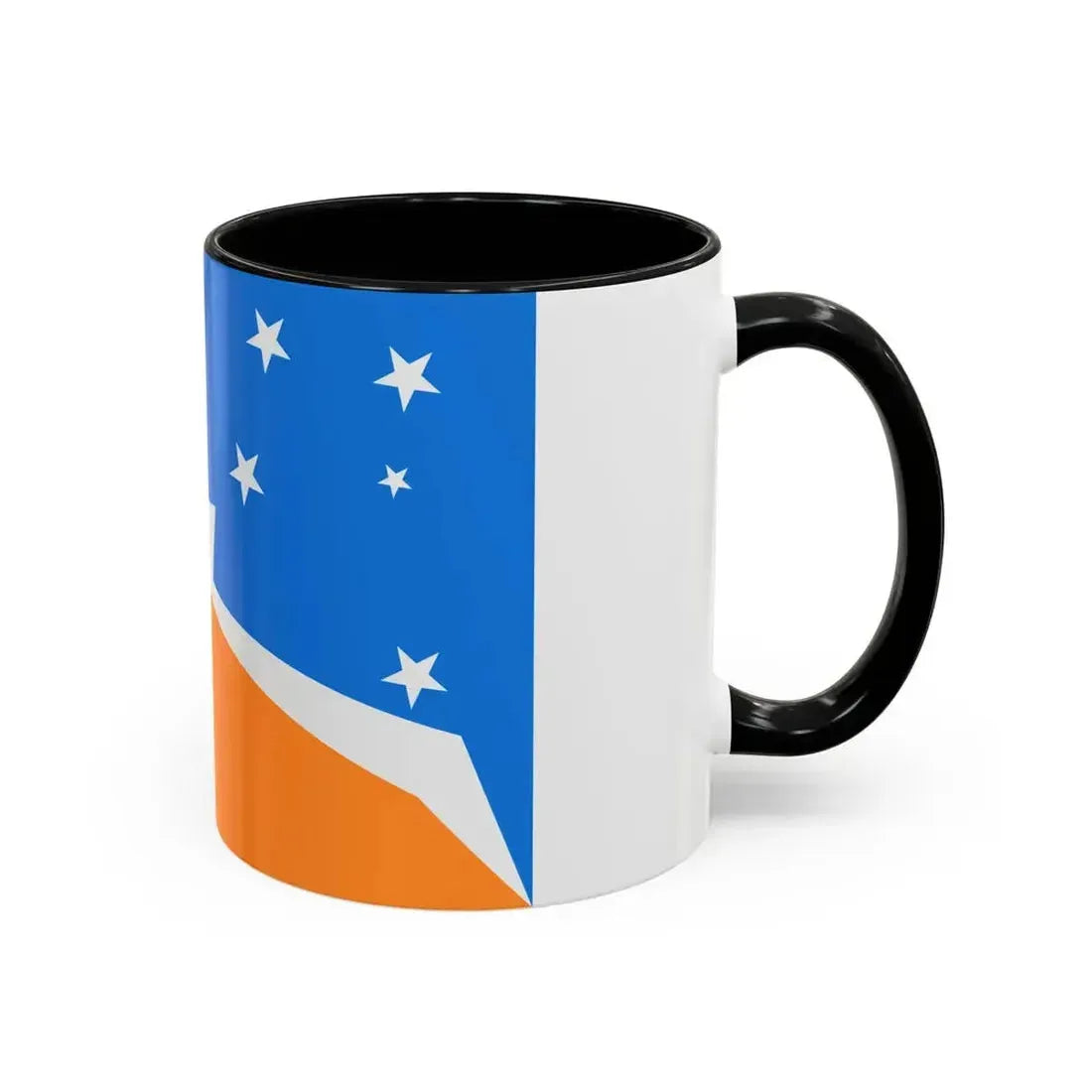 Flag of Tierra del Fuego Province Argentina - Accent Coffee Mug - Go Mug Yourself