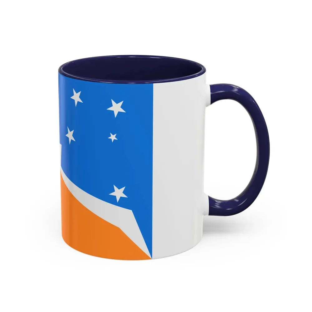 Flag of Tierra del Fuego Province Argentina - Accent Coffee Mug - Go Mug Yourself
