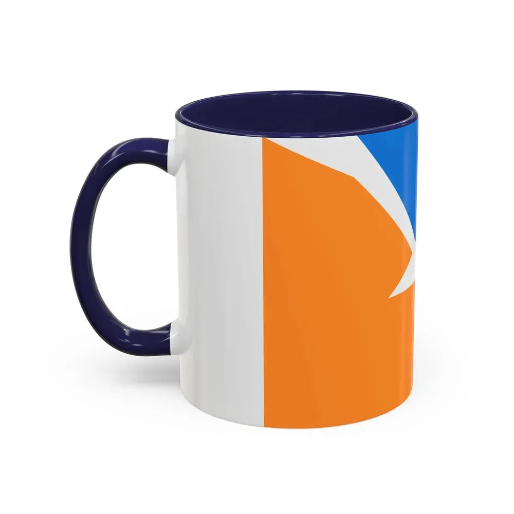 Flag of Tierra del Fuego Province Argentina - Accent Coffee Mug - Go Mug Yourself