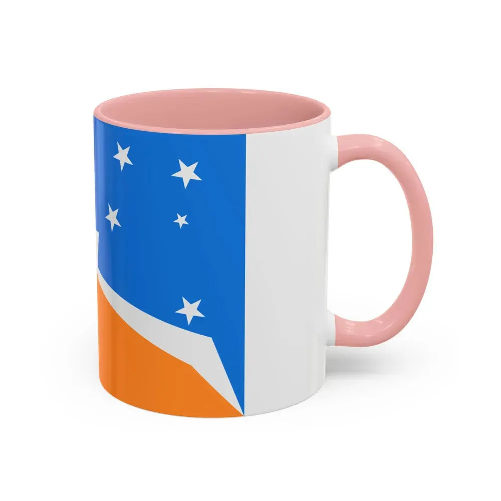 Flag of Tierra del Fuego Province Argentina - Accent Coffee Mug - Go Mug Yourself
