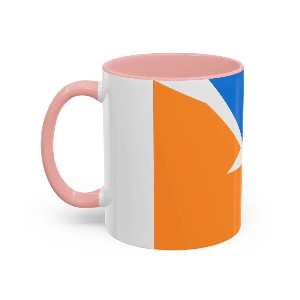 Flag of Tierra del Fuego Province Argentina - Accent Coffee Mug - Go Mug Yourself