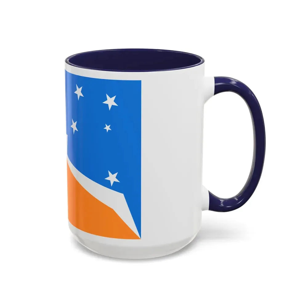 Flag of Tierra del Fuego Province Argentina - Accent Coffee Mug - Go Mug Yourself