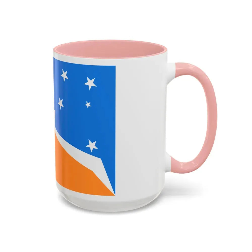 Flag of Tierra del Fuego Province Argentina - Accent Coffee Mug - Go Mug Yourself
