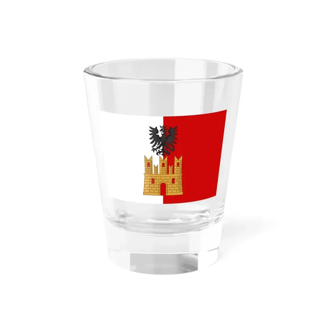 Flag of Tirano (Italy) Shot Glass 1.5oz 1.5oz - Go Mug Yourself