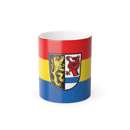 Flag of Tirschenreuth Germany - Color Changing Coffee Mug 11oz - Go Mug Yourself