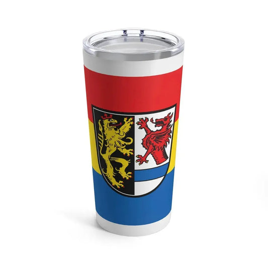 Flag of Tirschenreuth Germany - Tumbler 20oz 20oz - Go Mug Yourself