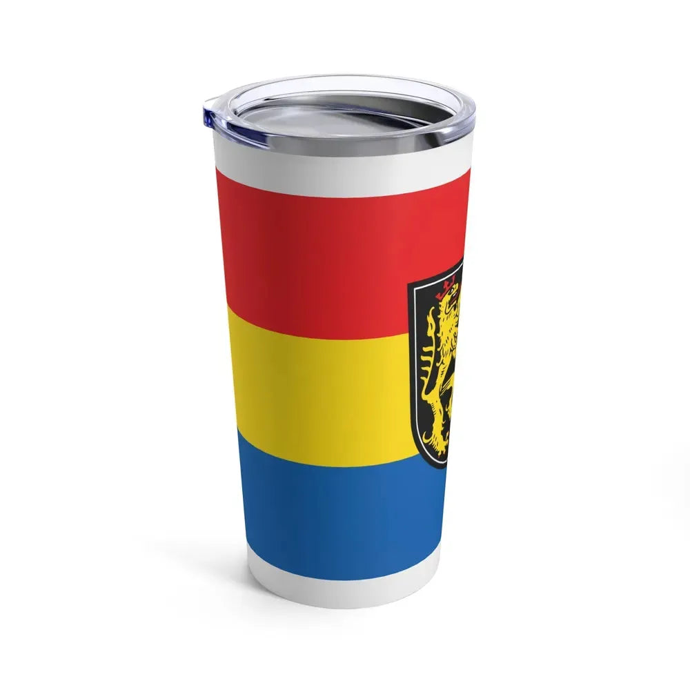 Flag of Tirschenreuth Germany - Tumbler 20oz - Go Mug Yourself
