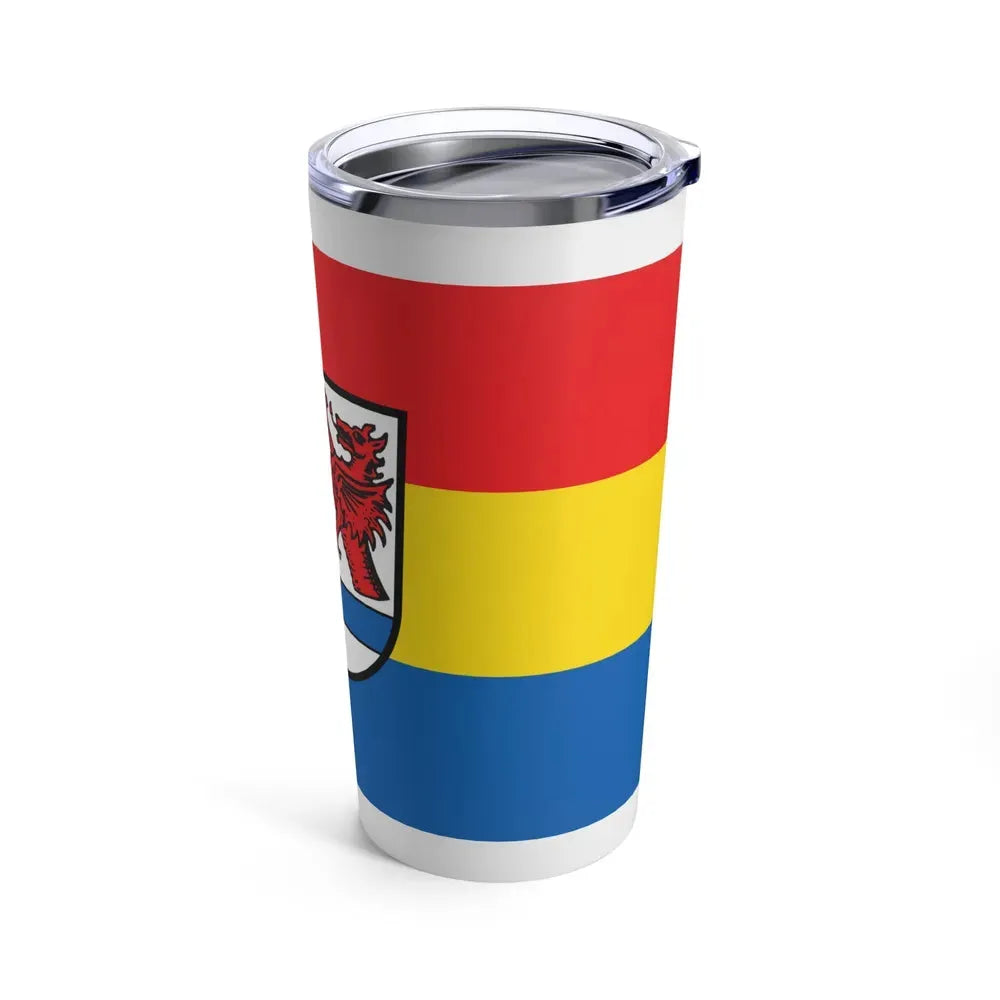 Flag of Tirschenreuth Germany - Tumbler 20oz - Go Mug Yourself