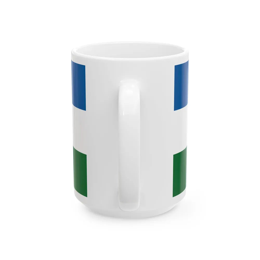 Flag of Tiszaalpar (Hungary) White Coffee Mug - Go Mug Yourself