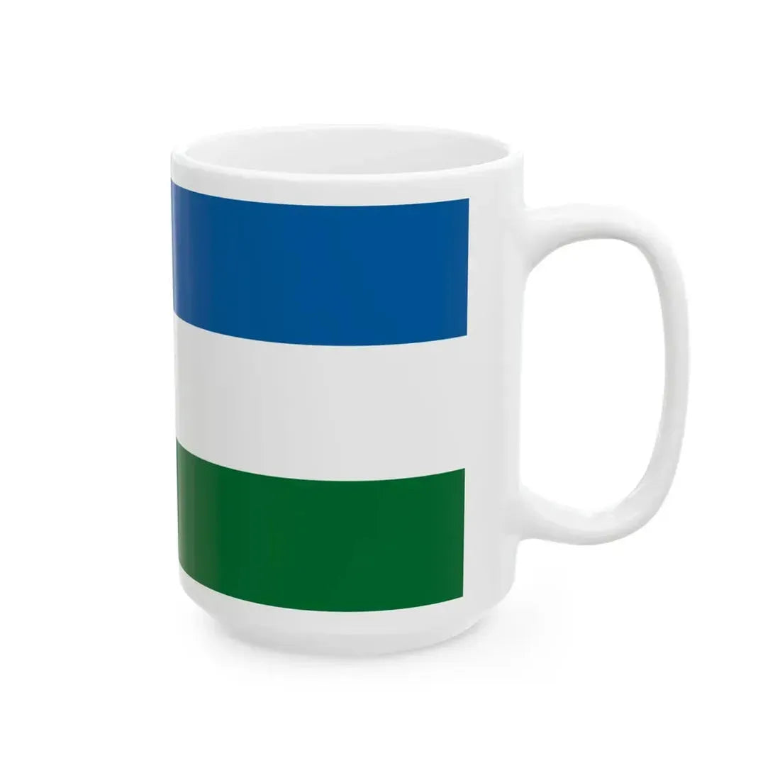 Flag of Tiszaalpar (Hungary) White Coffee Mug - Go Mug Yourself