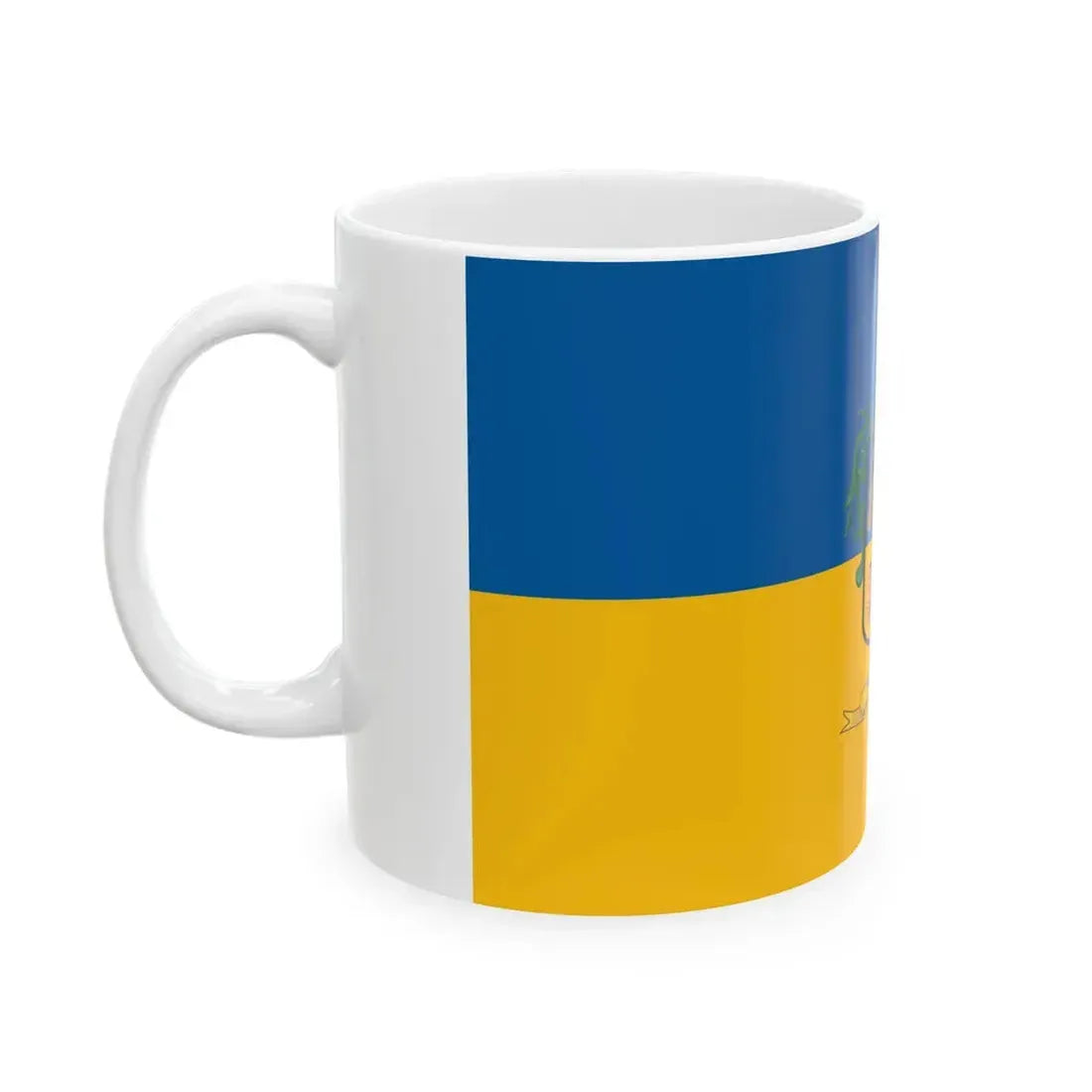 Flag of Tlaquepaque (Mexico) White Coffee Mug - Go Mug Yourself