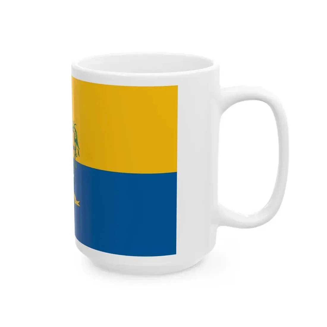 Flag of Tlaquepaque (Mexico) White Coffee Mug - Go Mug Yourself