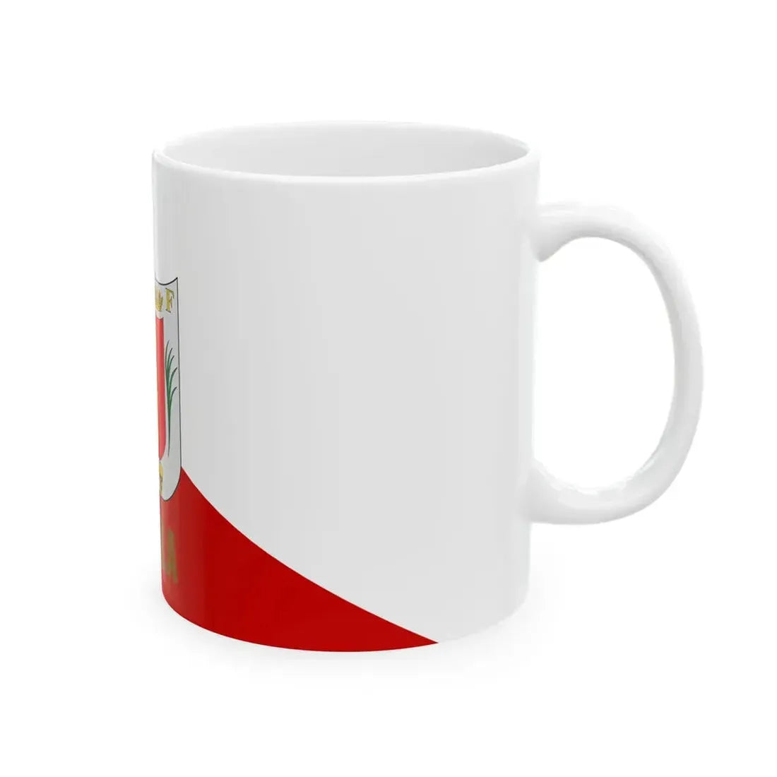 Flag of Tlaxcala (Mexico) White Coffee Mug - Go Mug Yourself