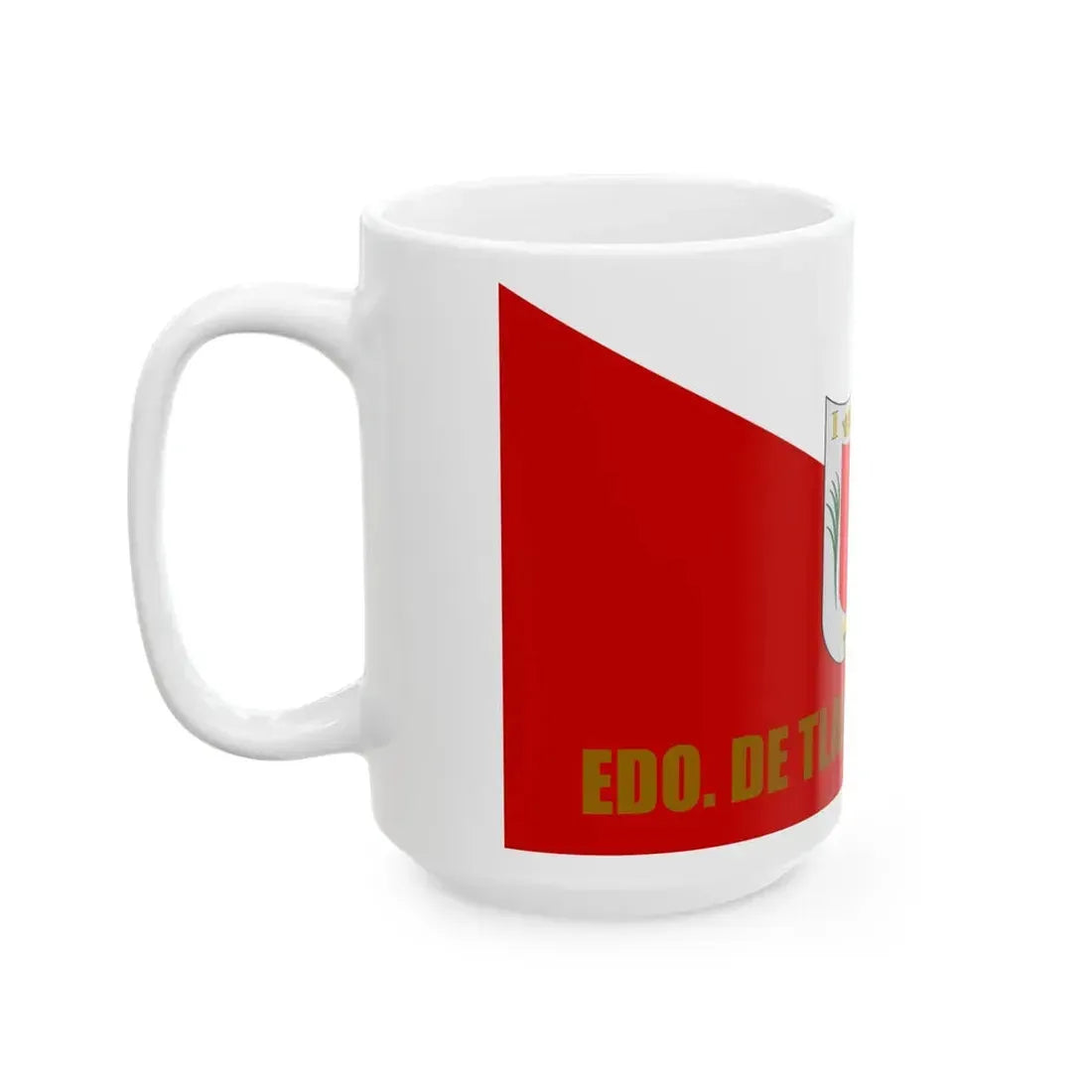 Flag of Tlaxcala (Mexico) White Coffee Mug - Go Mug Yourself