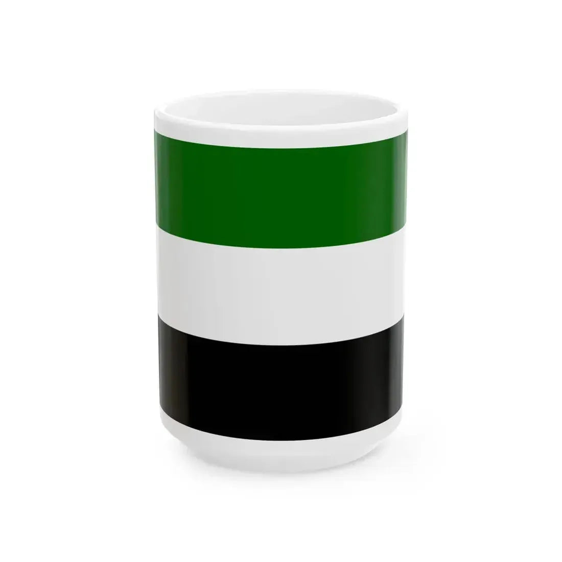 Flag of TNTJ (India) White Coffee Mug 15oz - Go Mug Yourself