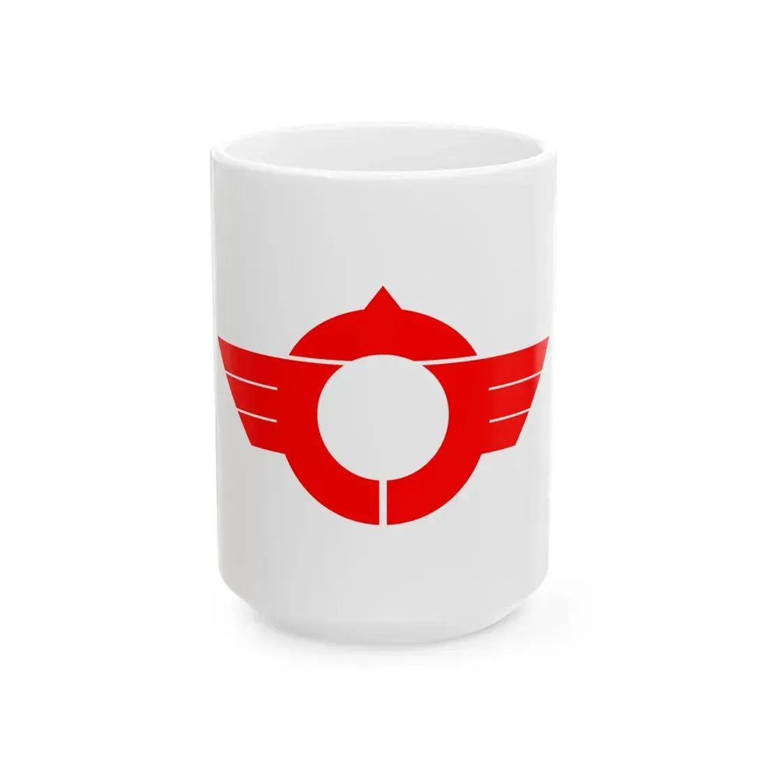 Flag of Toba Mie (Japan) White Coffee Mug 15oz - Go Mug Yourself