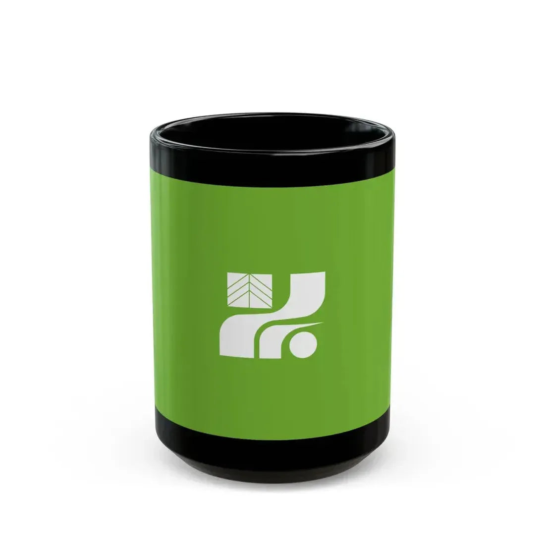Flag of Tochigi Prefecture Japan - Black Coffee Mug 15oz - Go Mug Yourself