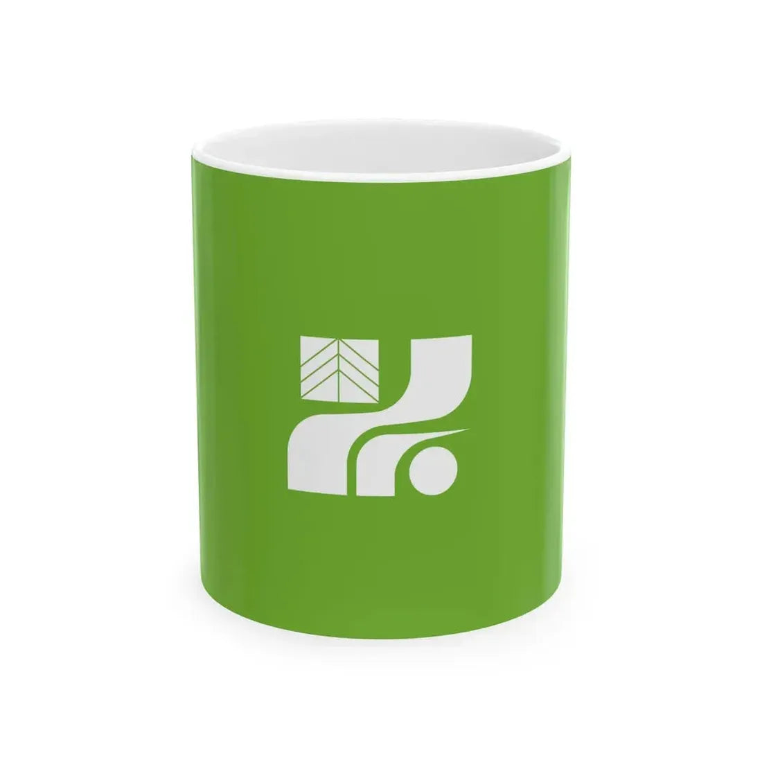 Flag of Tochigi Prefecture Japan - White Coffee Mug 11oz - Go Mug Yourself