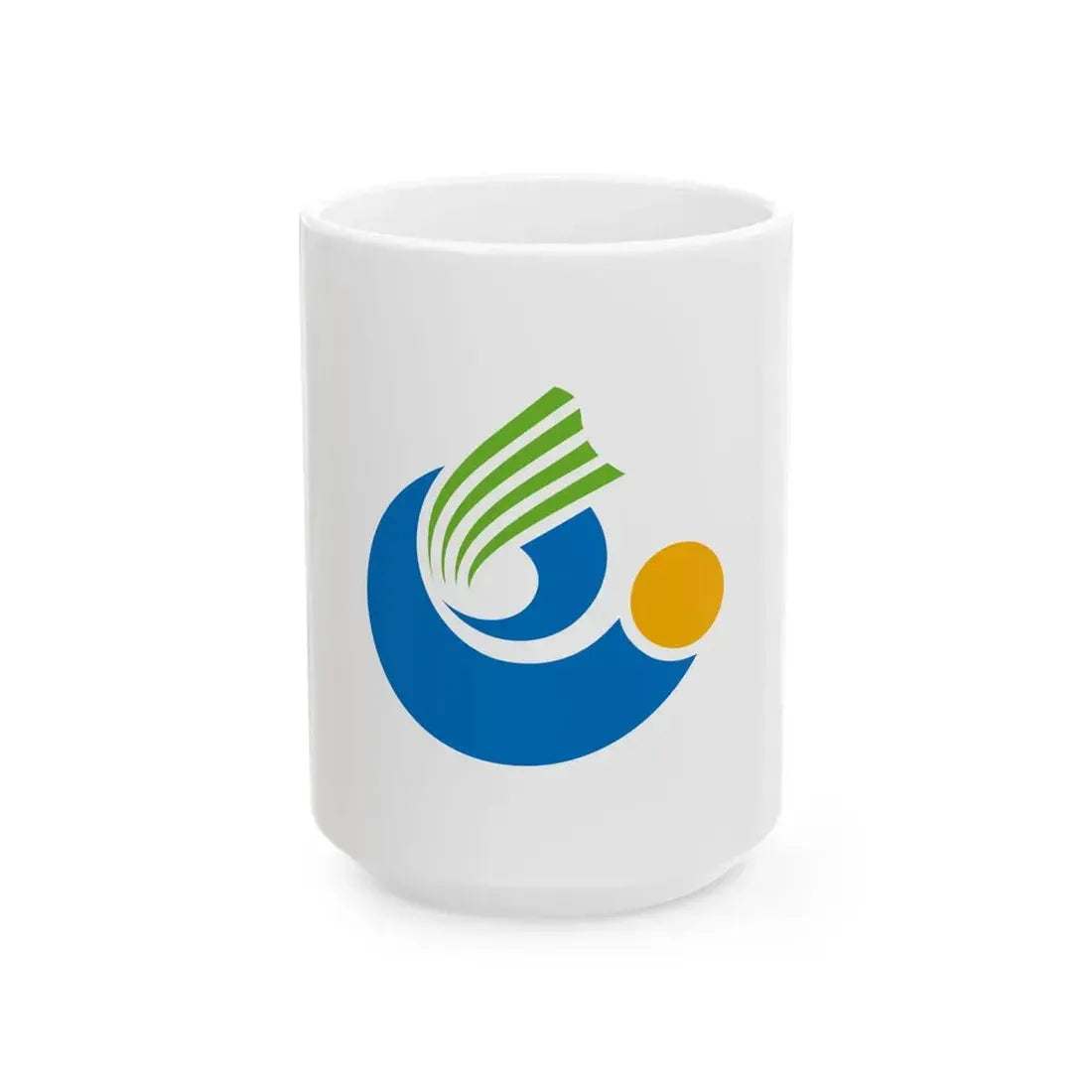 Flag of Tochigi Tochigi (Japan) White Coffee Mug 15oz - Go Mug Yourself