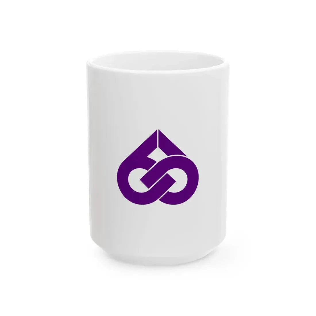 Flag of Tokai Aichi vertical (Japan) White Coffee Mug 15oz - Go Mug Yourself