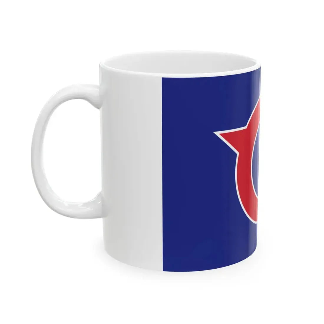 Flag of Tokashiki Okinawa (Japan) White Coffee Mug - Go Mug Yourself