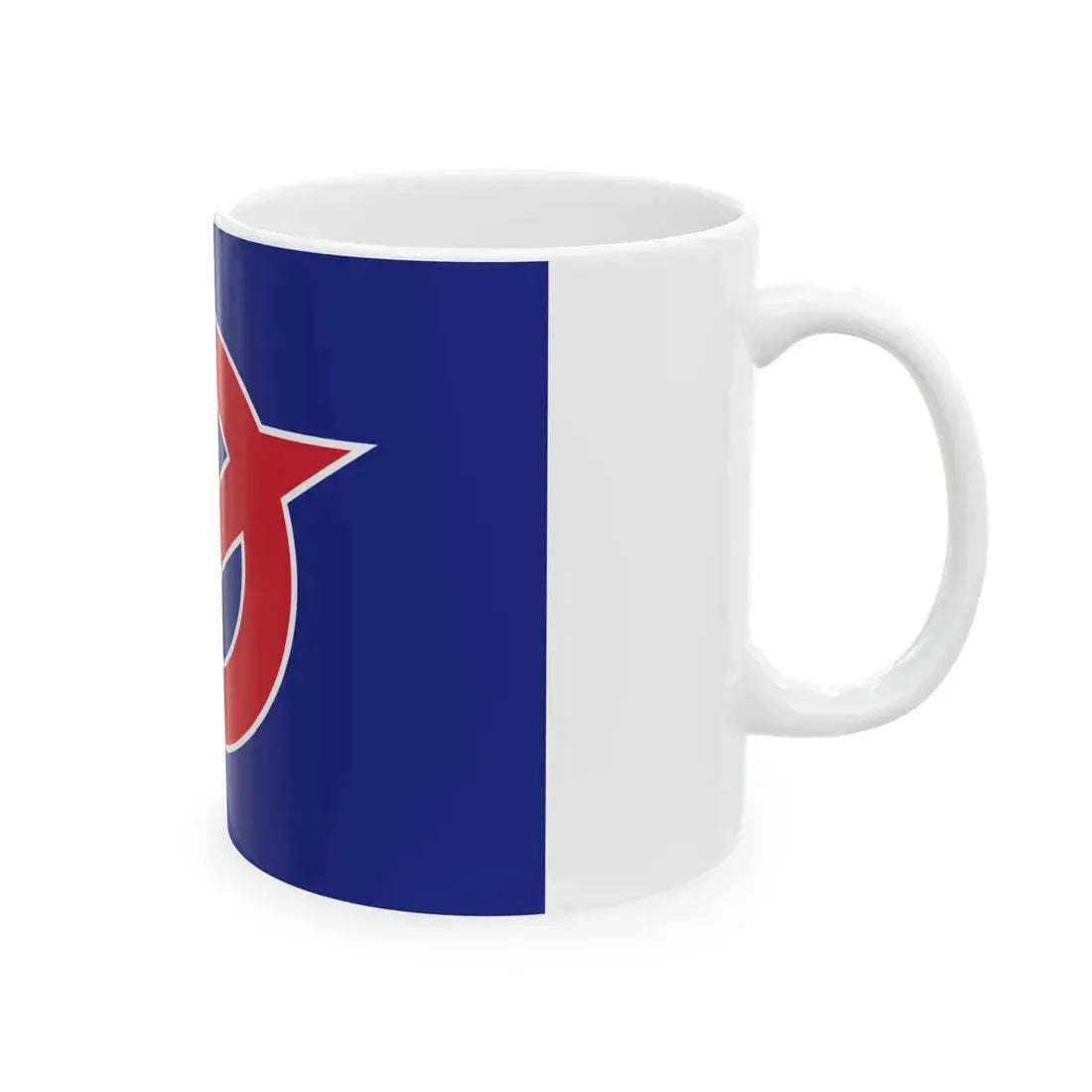 Flag of Tokashiki Okinawa (Japan) White Coffee Mug - Go Mug Yourself