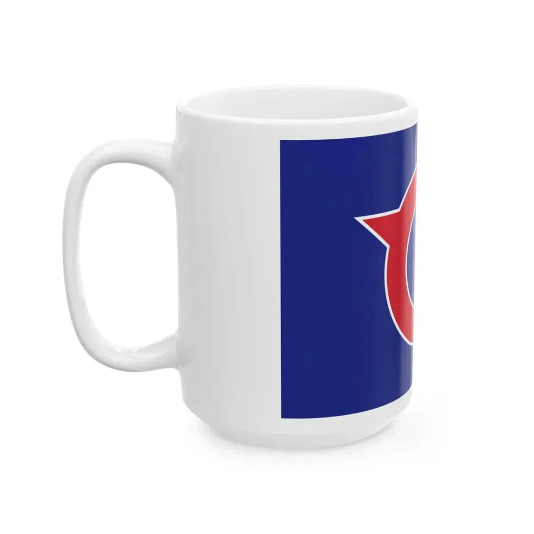 Flag of Tokashiki Okinawa (Japan) White Coffee Mug - Go Mug Yourself