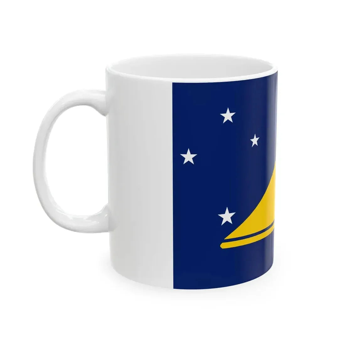 Flag of Tokelau 3-2 (New Zealand) White Coffee Mug - Go Mug Yourself