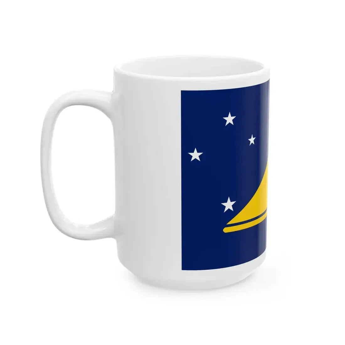 Flag of Tokelau 3-2 (New Zealand) White Coffee Mug - Go Mug Yourself