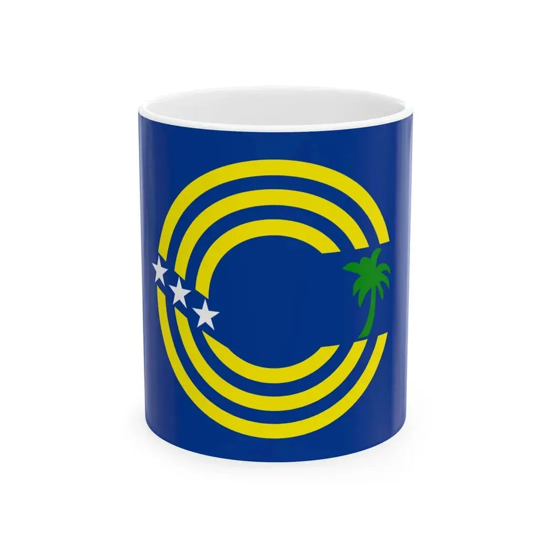 Flag of Tokelau local (New Zealand) White Coffee Mug 11oz - Go Mug Yourself