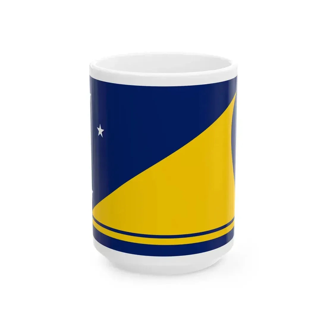 Flag of Tokelau (New Zealand) White Coffee Mug 15oz - Go Mug Yourself