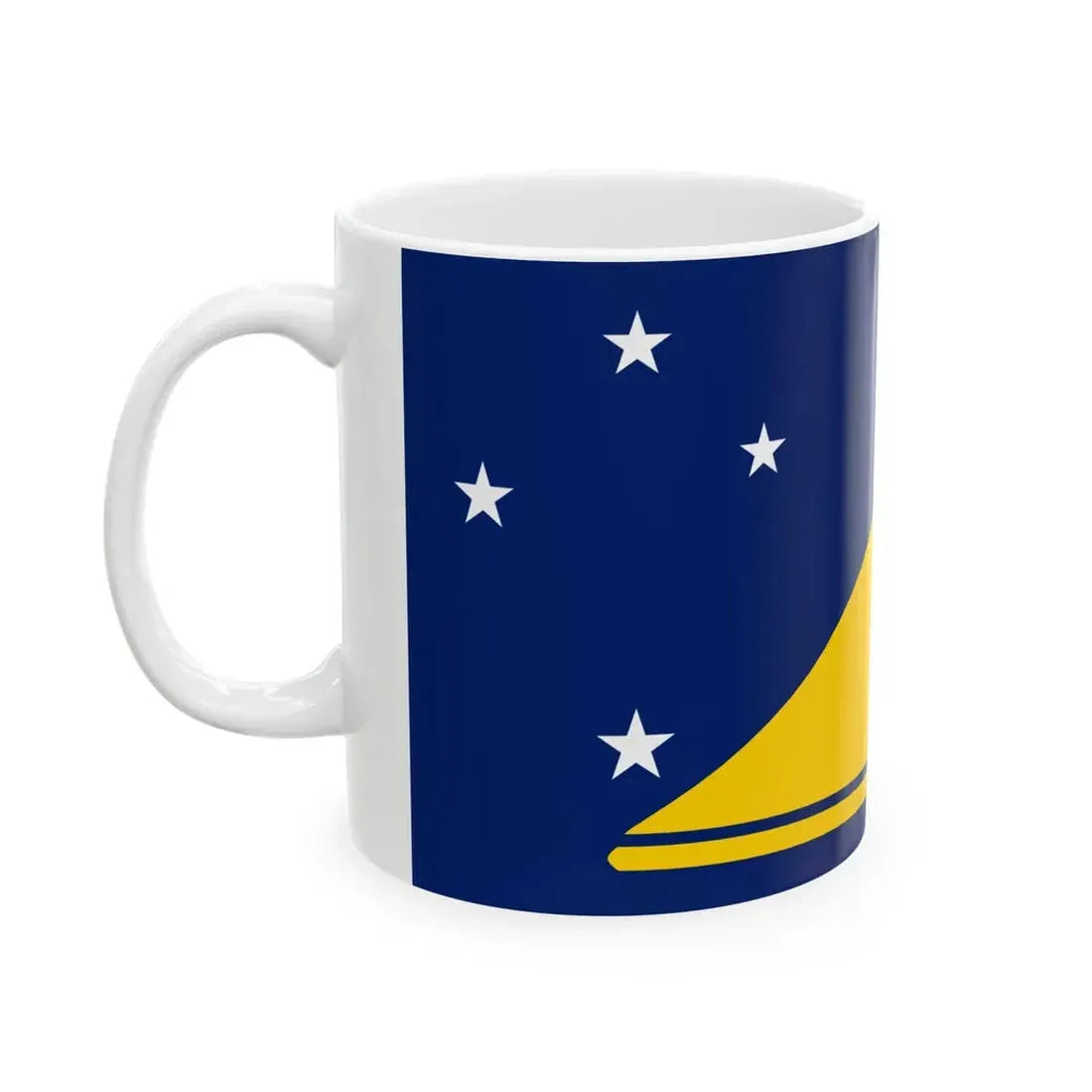 Flag of Tokelau (New Zealand) White Coffee Mug - Go Mug Yourself