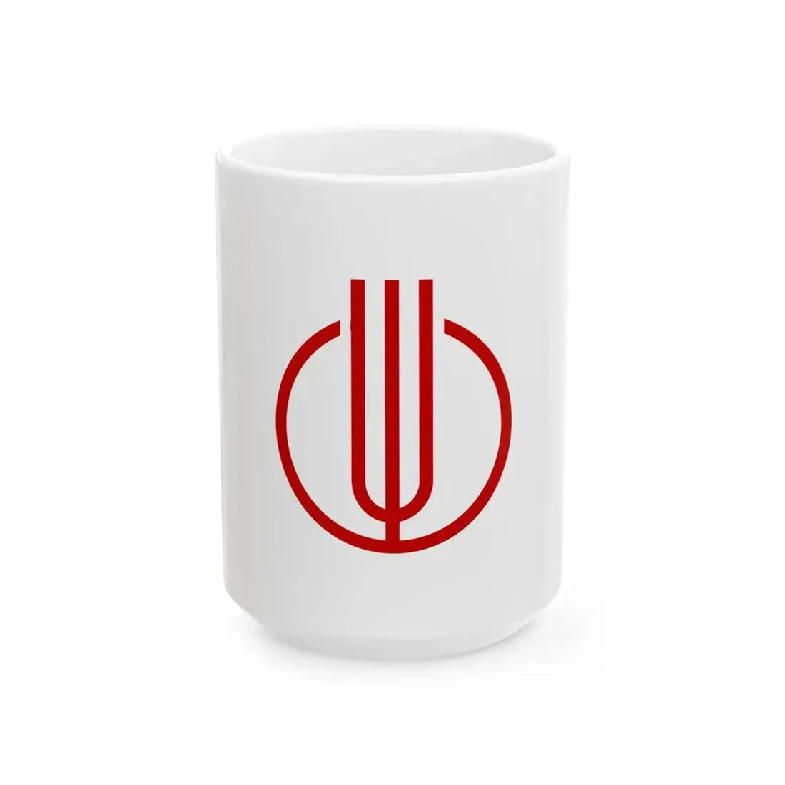 Flag of Toki Gifu (Japan) White Coffee Mug 15oz - Go Mug Yourself