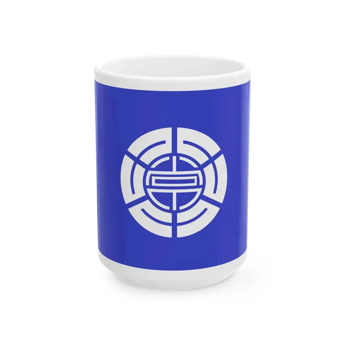 Flag of Tokoro Hokkaido 1950-2006 (Japan) White Coffee Mug 15oz - Go Mug Yourself