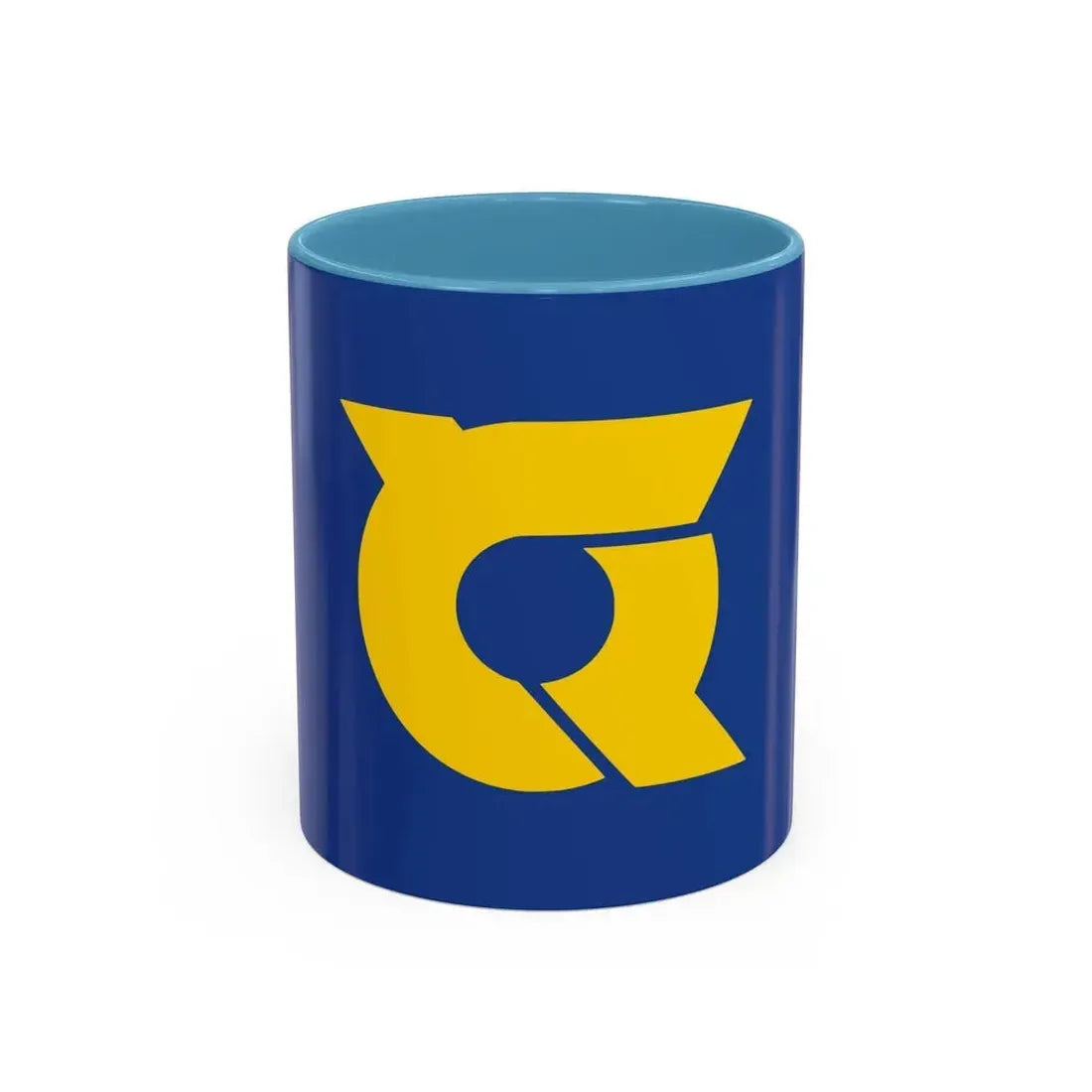 Flag of Tokushima Prefecture Japan - Accent Coffee Mug 11oz Light Blue - Go Mug Yourself