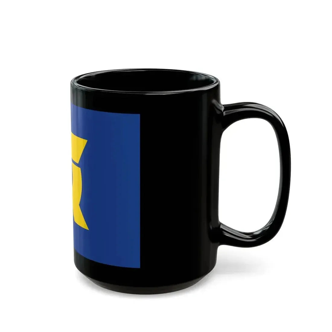 Flag of Tokushima Prefecture Japan - Black Coffee Mug - Go Mug Yourself