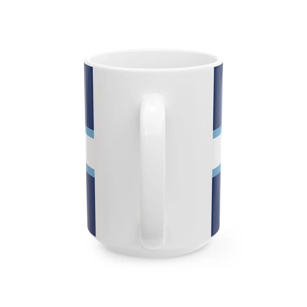 Flag of Toledo Ohio 2025 (United States) White Coffee Mug - Go Mug Yourself