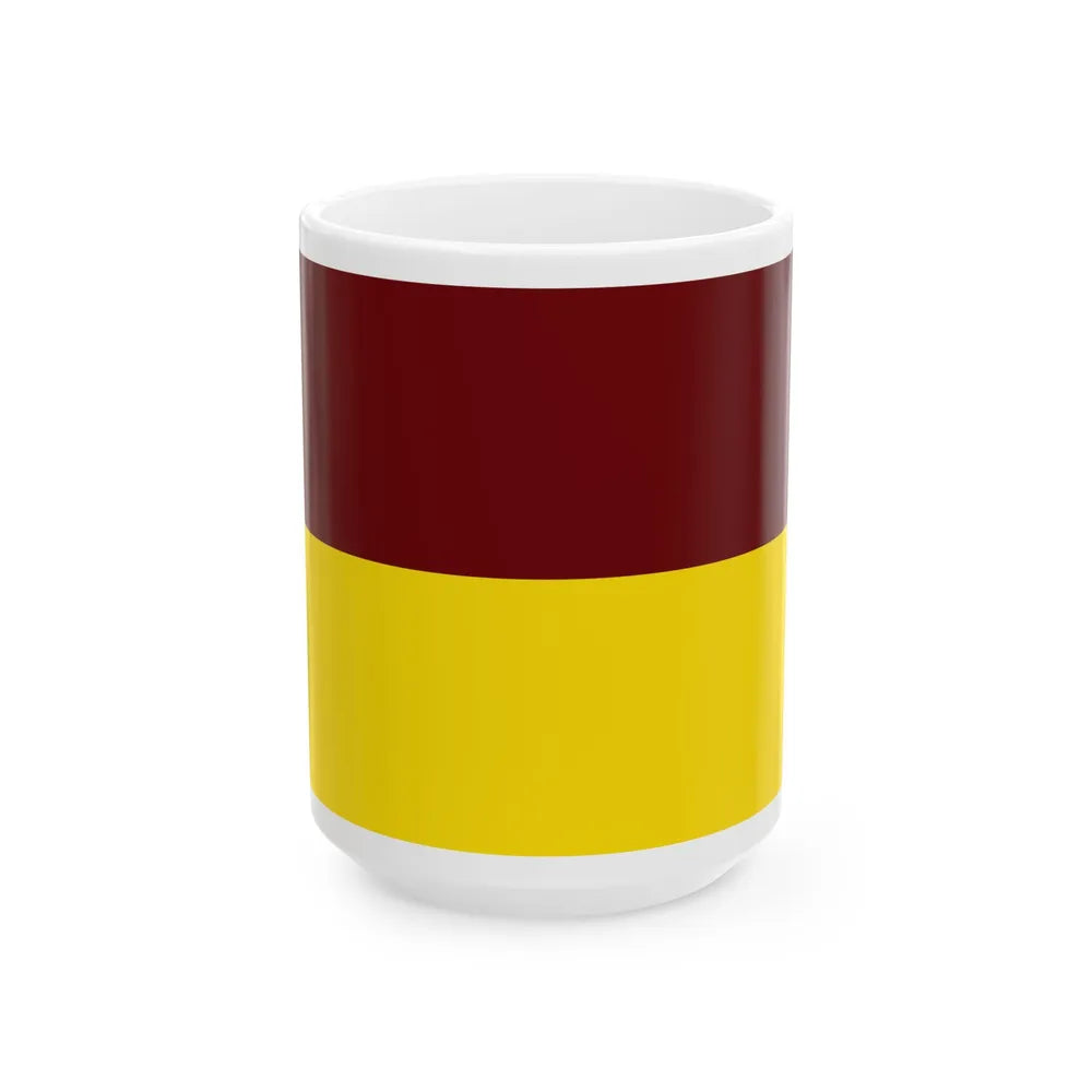 Flag of Tolima (Colombia) White Coffee Mug 15oz - Go Mug Yourself
