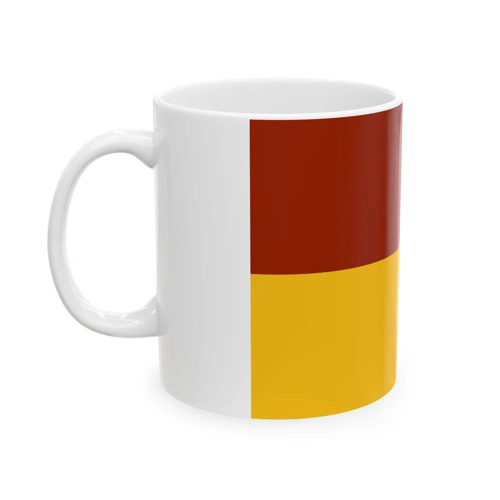 Flag of Tolima Department (Colombia) White Coffee Mug - Go Mug Yourself