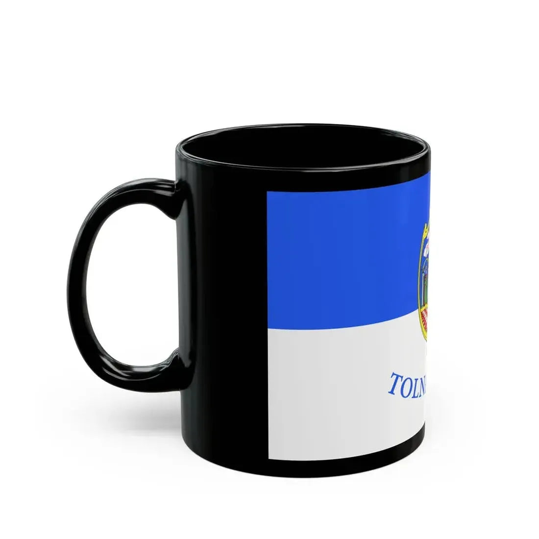 Flag of Tolna County Hungary - Black Coffee Mug - Go Mug Yourself