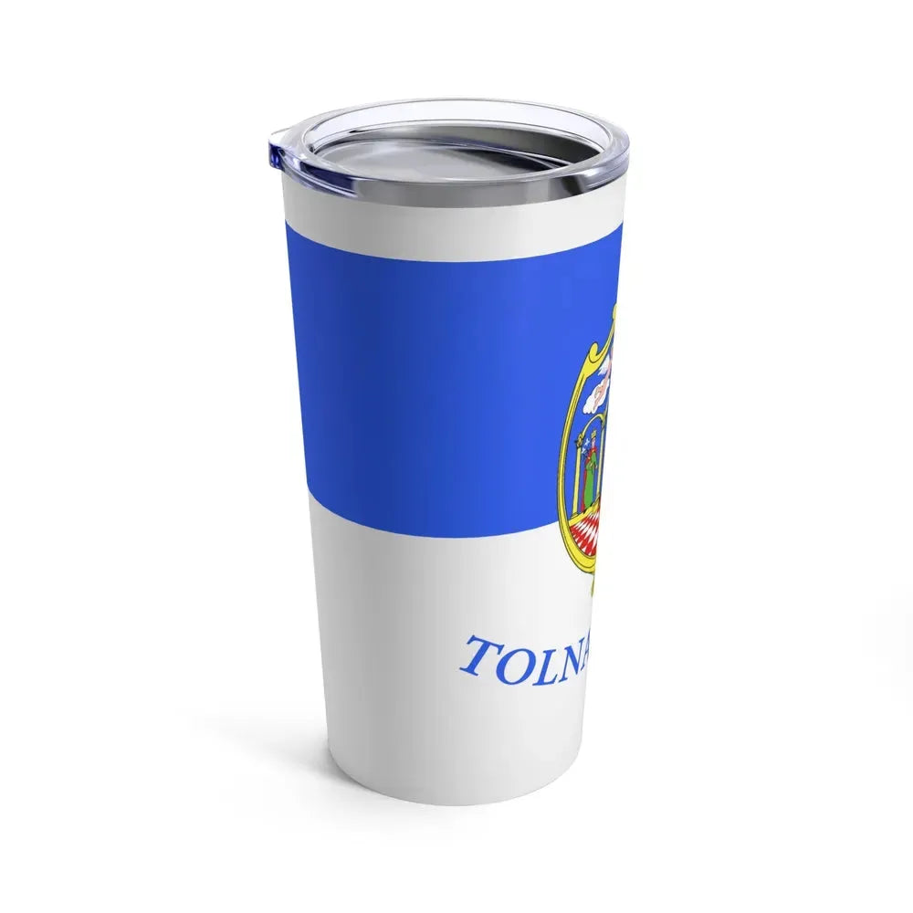 Flag of Tolna County Hungary - Tumbler 20oz - Go Mug Yourself