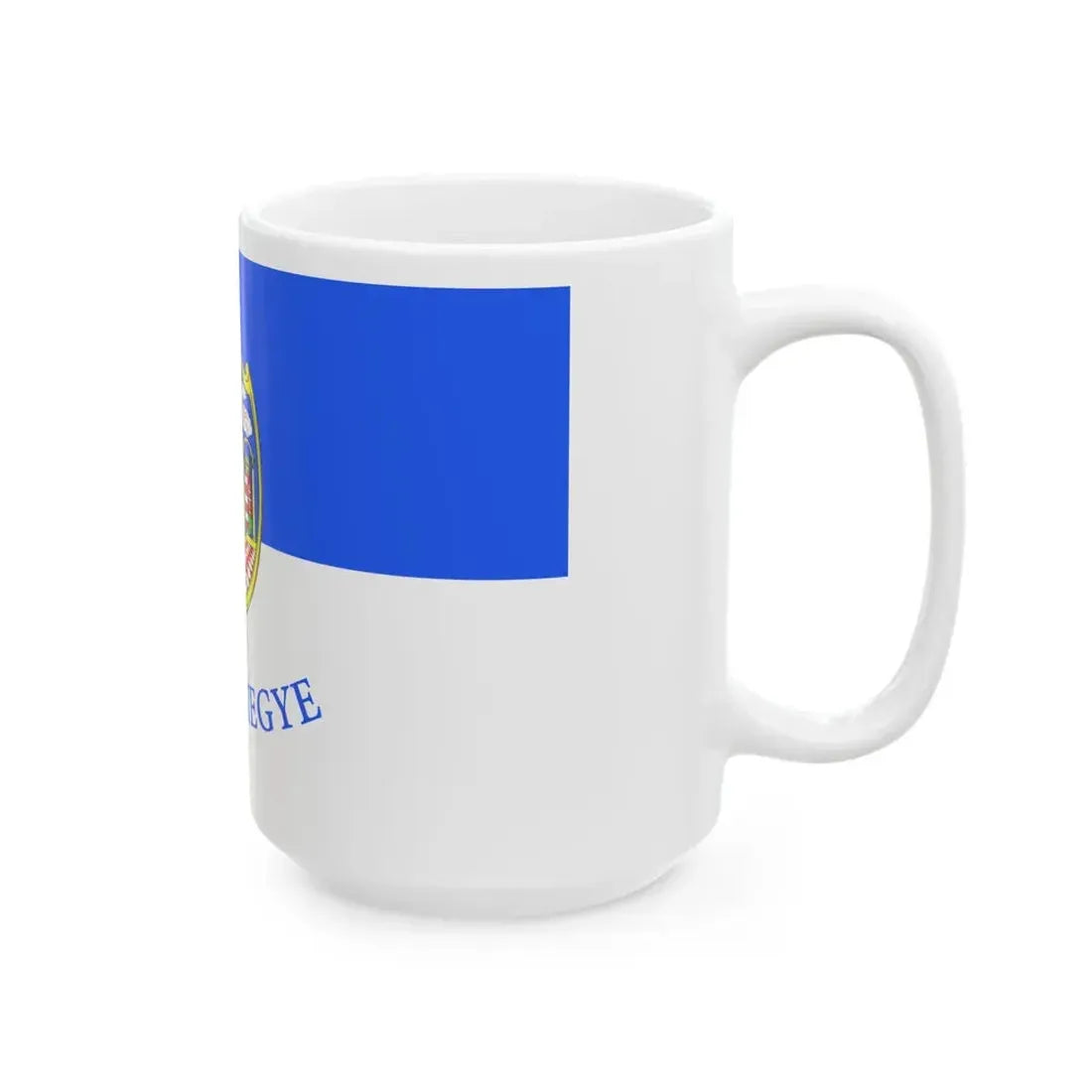 Flag of Tolna County Hungary - White Coffee Mug - Go Mug Yourself