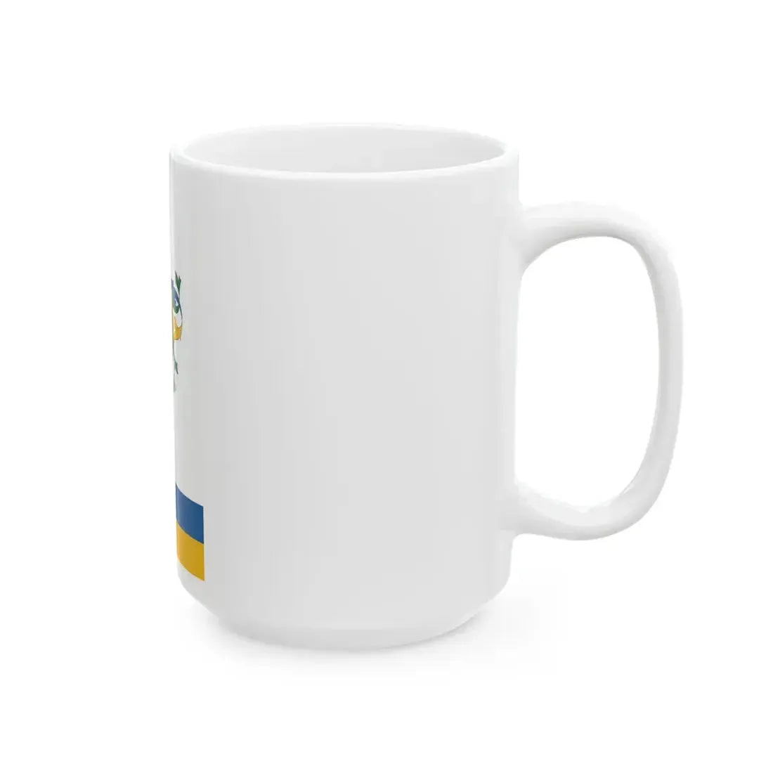 Flag of Tolnanemedi vertical (Hungary) White Coffee Mug - Go Mug Yourself