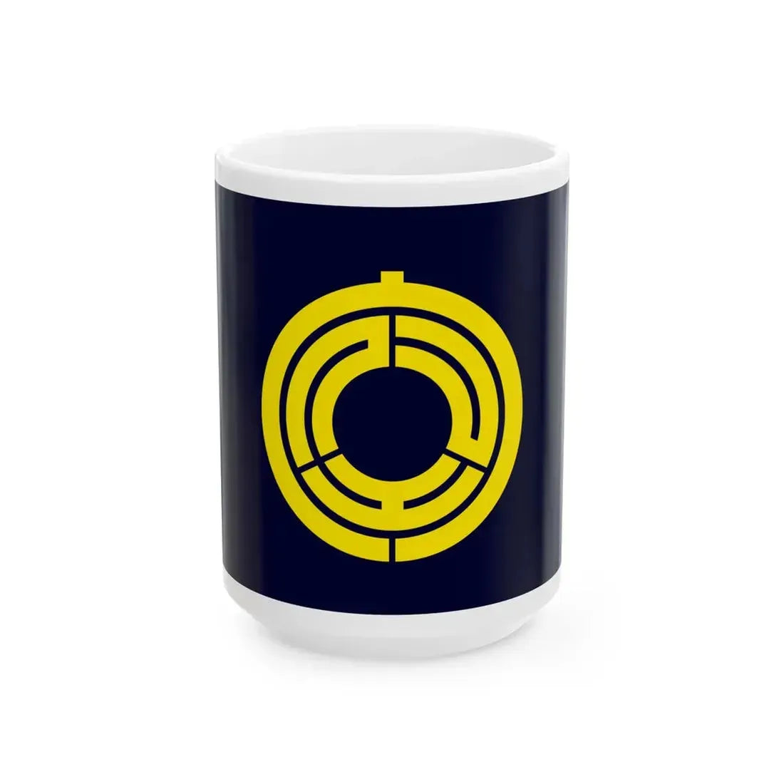 Flag of Tomamae Hokkaido (Japan) White Coffee Mug 15oz - Go Mug Yourself