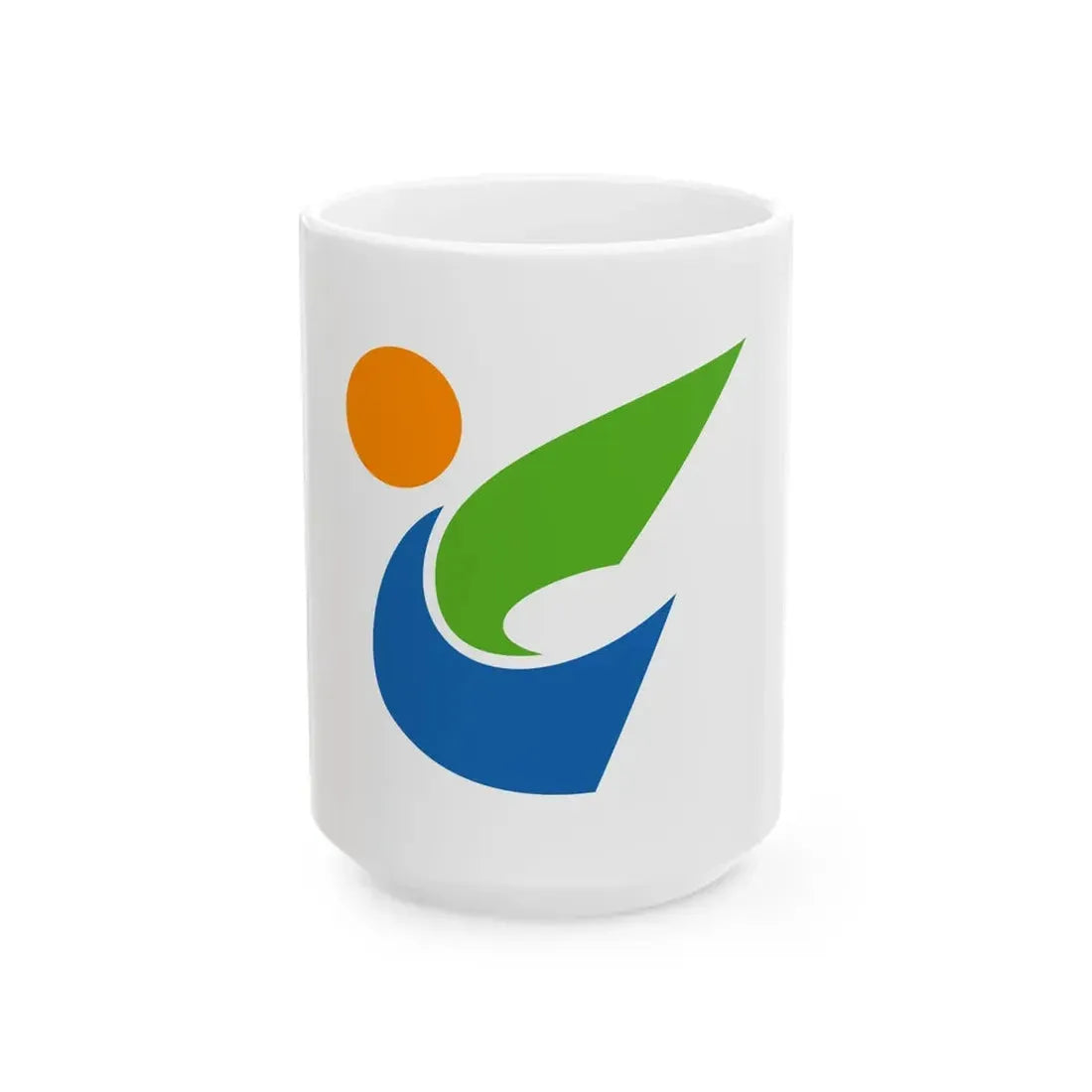 Flag of Tome Miyagi (Japan) White Coffee Mug 15oz - Go Mug Yourself
